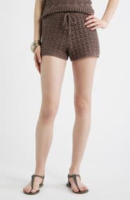 BP. Open Stitch Beach Shorts