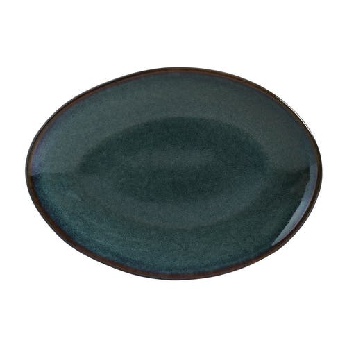 Porto Brasil Oval Dessert Plate Set Of 6 In Green