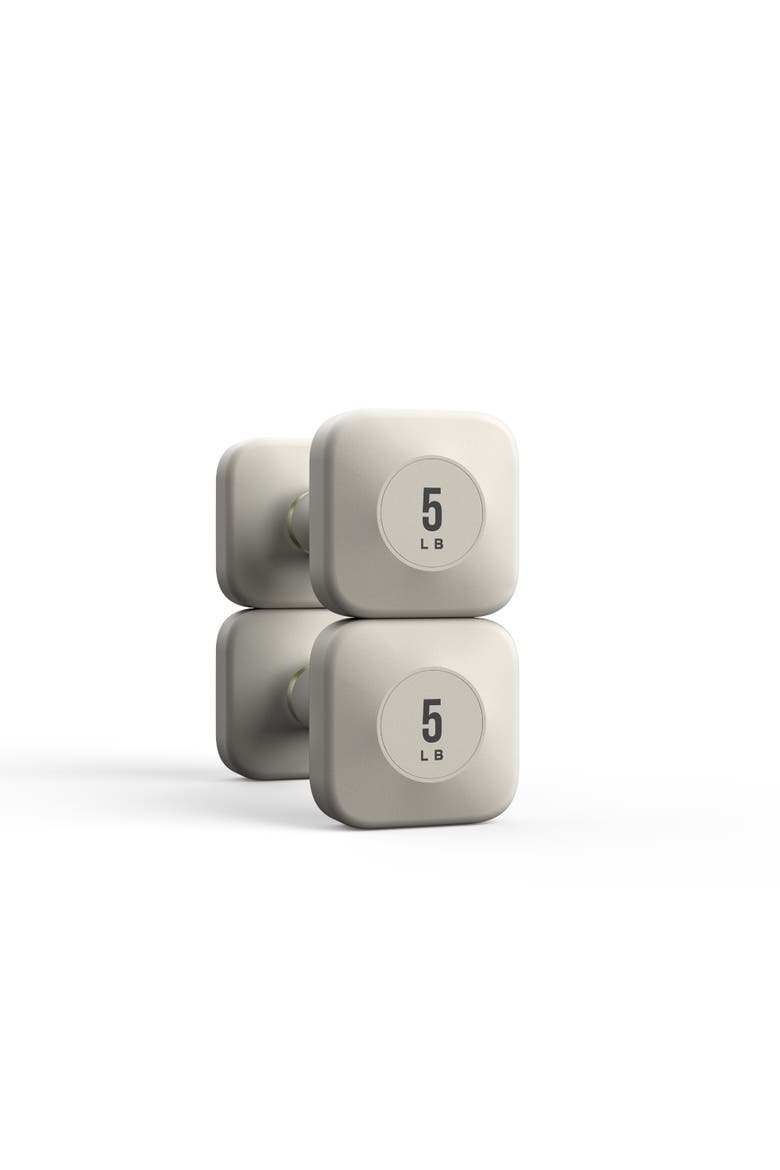 ProGrip Dumbbells - 5lbs, Main, color, Sandstone