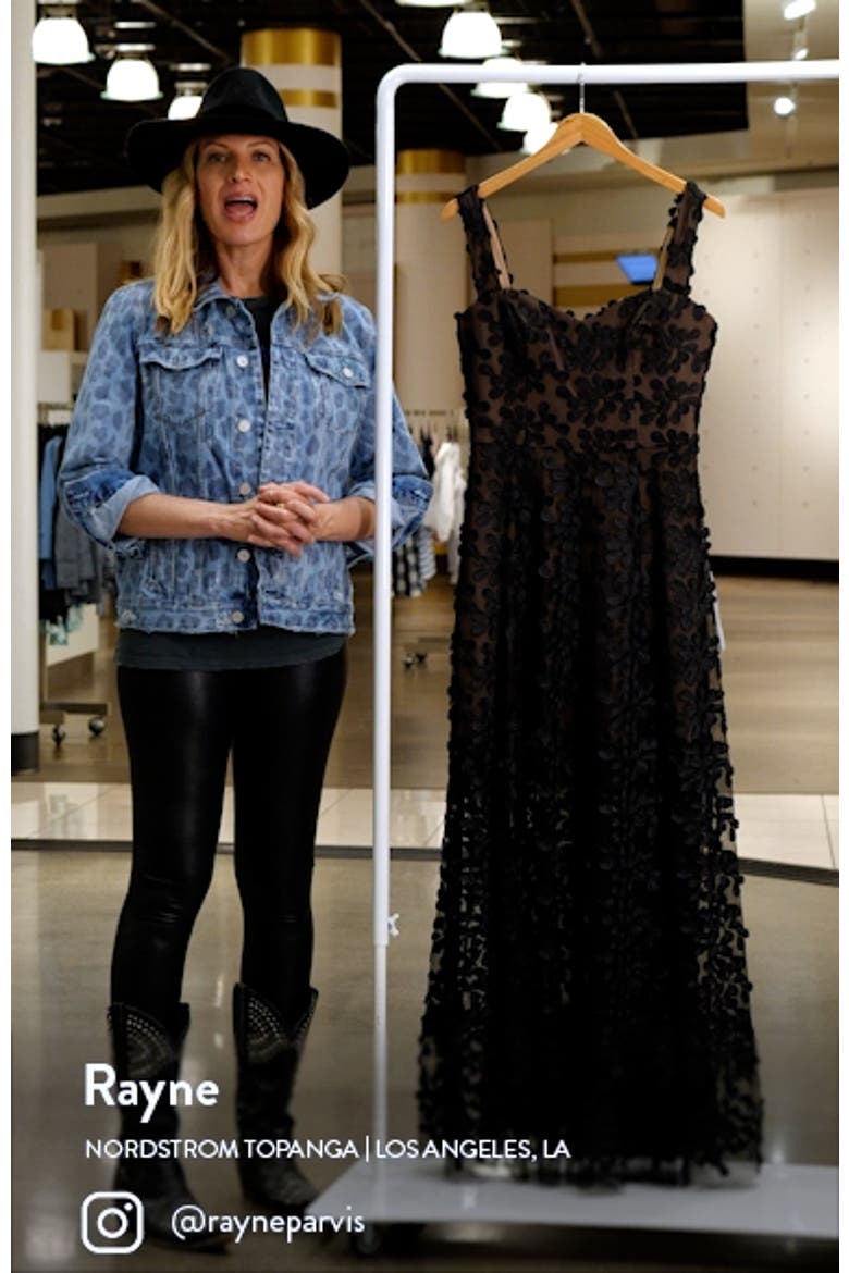 Anabel Semisheer Sweetheart Neck Gown video