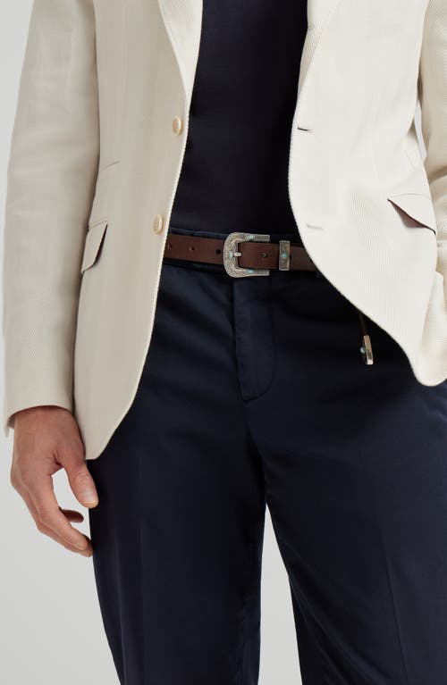 Brunello Cucinelli Pant In Blue