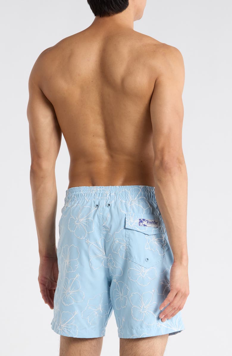Trunks Surf & Swim Co. Sano 6.5-Inch Swim Shorts, Alternate, color, Pale Blue