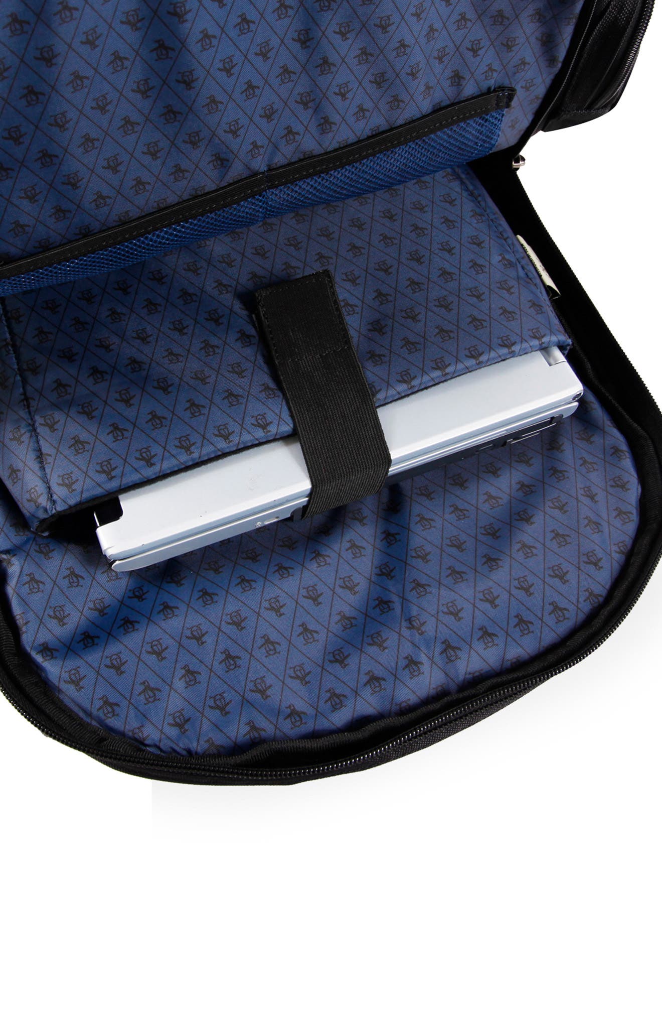 Original Penguin Fletcher Backpack, Alternate, color, Black Crosshatch