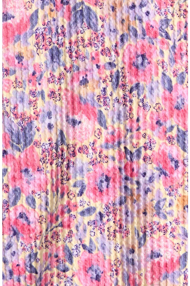 Kids' Floral Button-Up Shirt, Alternate, color, PINK