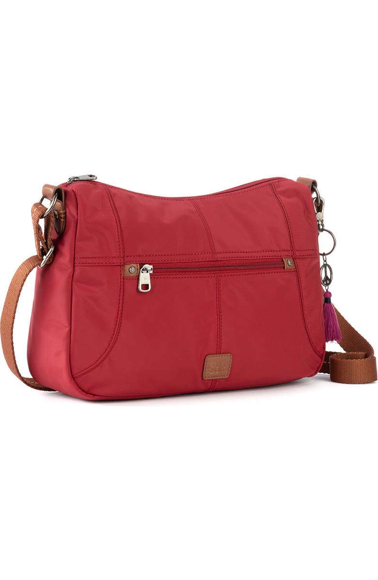 The Sak Esperato Nylon Hobo, Alternate, color, Crimson