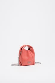 Bimba y Lola Micro Leather Paper Bag
