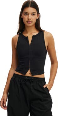 COTTON ON BODY Women's Active Ultra Soft Corset Tank