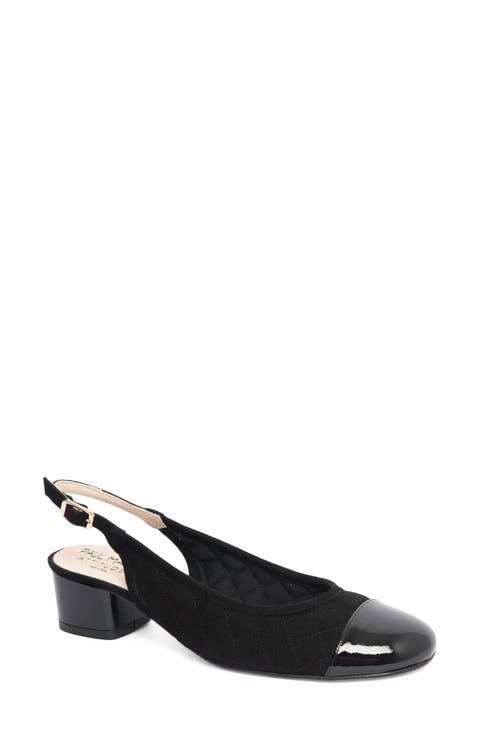 Titou Slingback Block Heel Pump