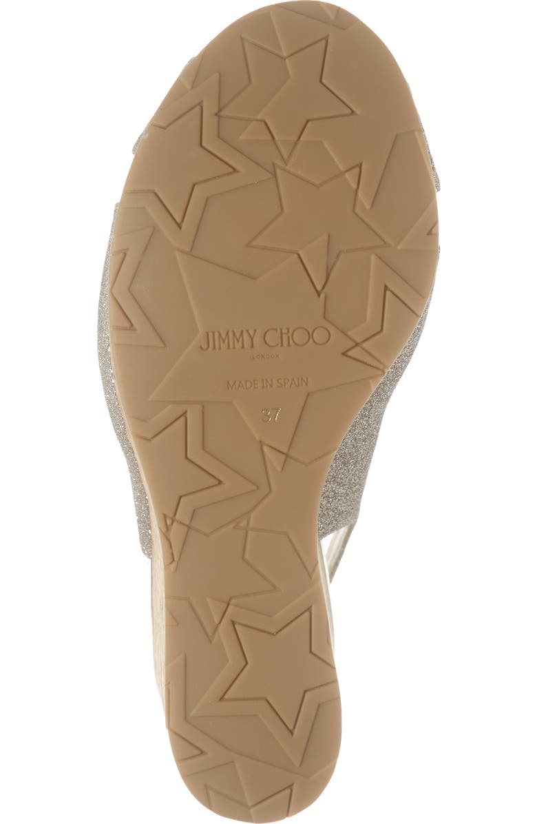 Jimmy Choo Amely Slingback Wedge Sandal, Alternate, color,