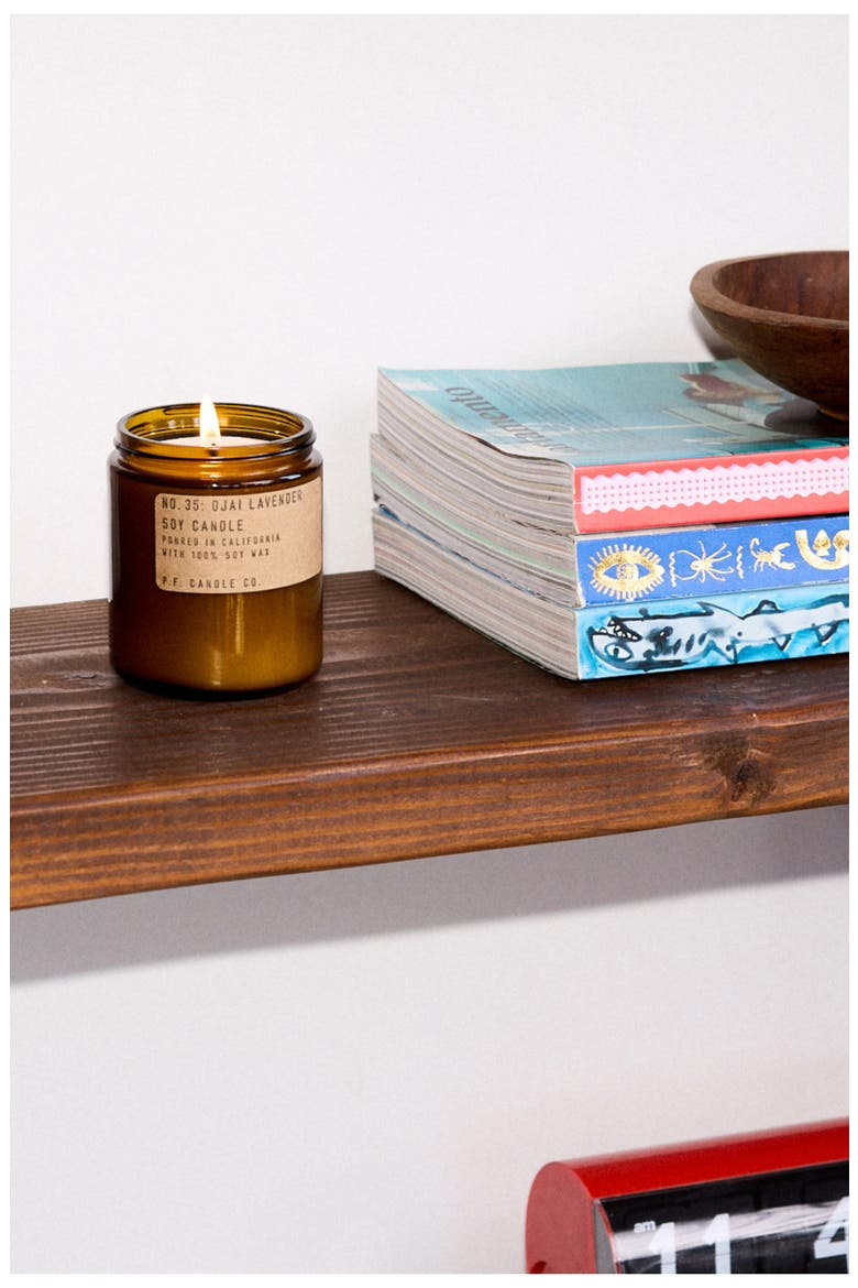 Ojai Lavender Soy Candle, Alternate, color, OJAI LAVENDER