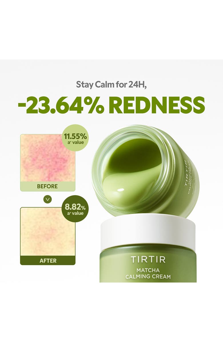 TIRTIR Matcha Calming Cream, Alternate, color, Green