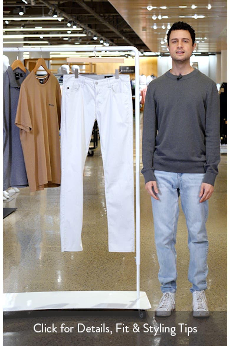 Tellis Slim Fit Twill Pants video
