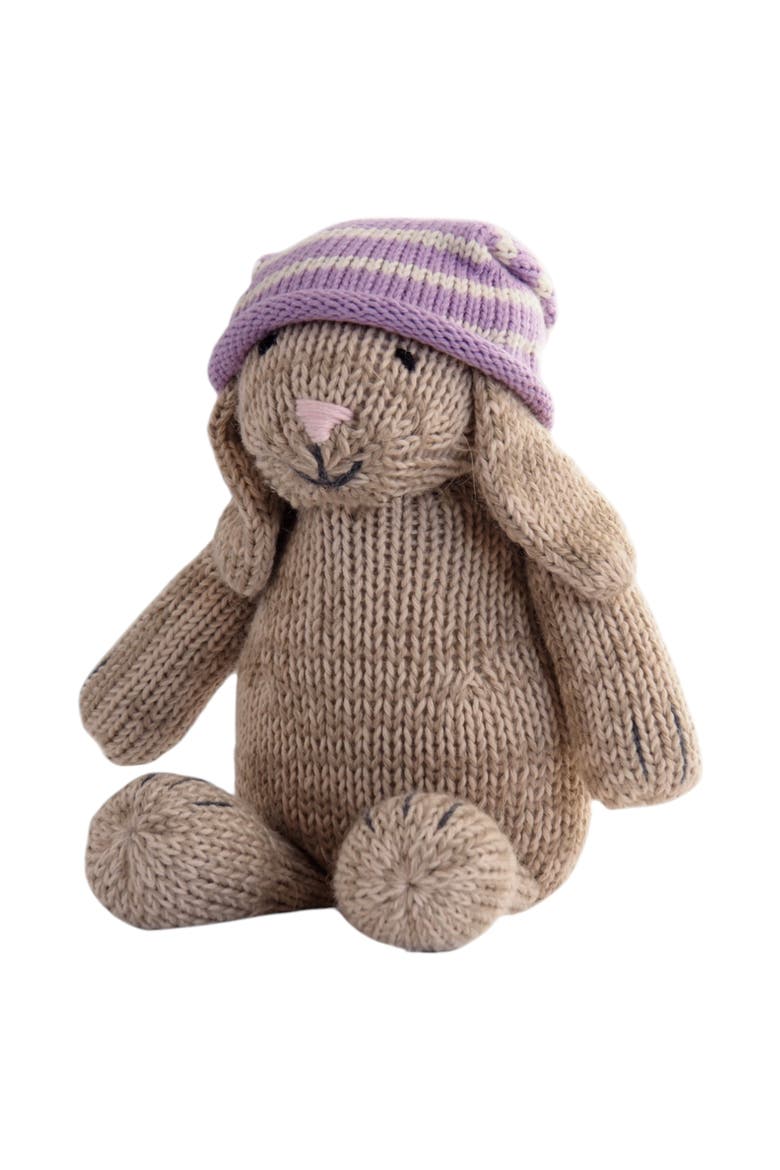 Brown Bunny In Slouch Hat, Main, color, Brown