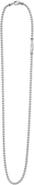 LAGOS Men's Signature Caviar Sterling Silver Beaded Ball Chain Necklace
