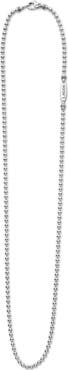 LAGOS Men's Signature Caviar Sterling Silver Beaded Ball Chain Necklace