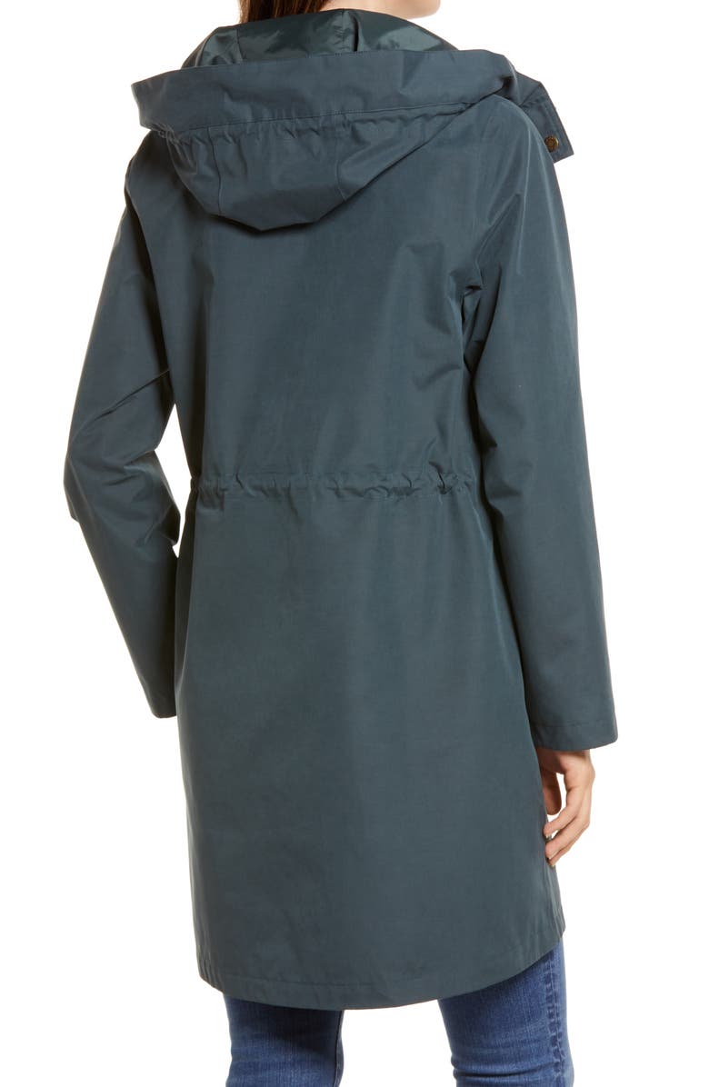 Barbour Ashover Waterproof Hooded Raincoat, Alternate, color,