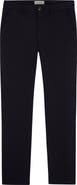 Bugatchi Slim Tailored Fit Flat Front Soft Touch Knit Dress Pants