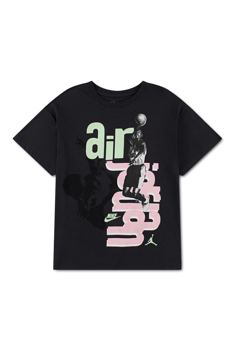 Kids' Air Jumble Graphic T-Shirt, Main, color, OFF NOIR