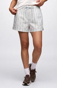 nuuds Floral Cotton Drawstring Shorts