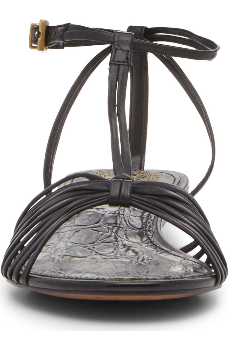 Vince Camuto Maura Ankle Strap Sandal, Alternate, color, Black