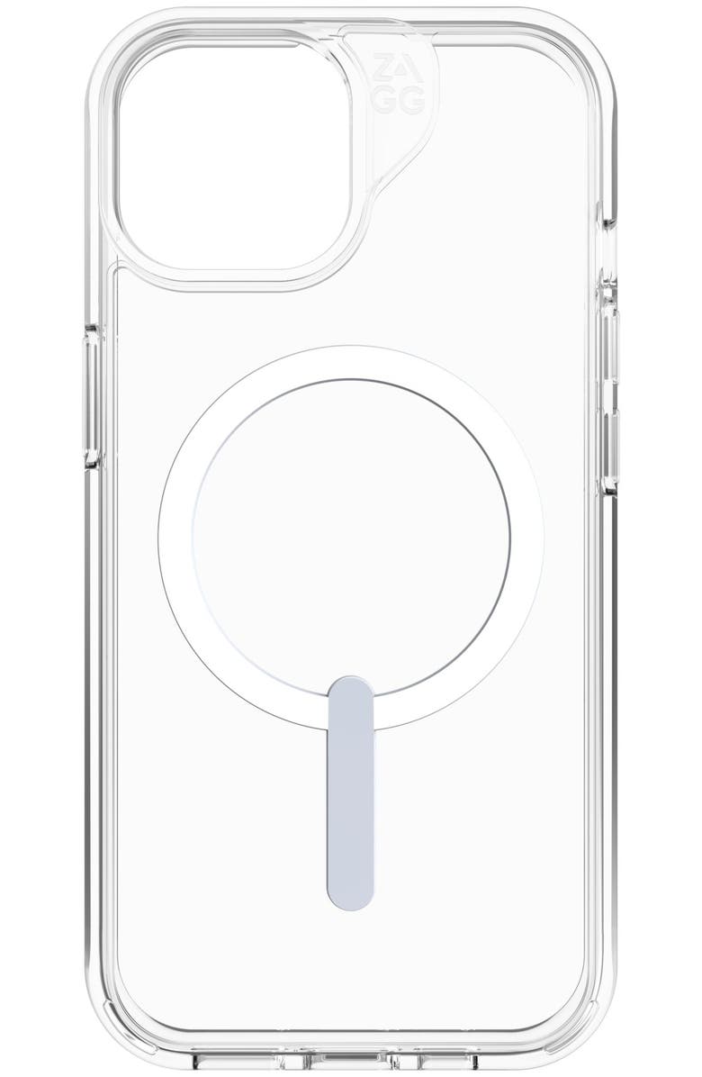 ZAGG Crystal Palace Snap Case for Apple iPhone 15 / iPhone 14 / iPhone 13, Main, color, Clear