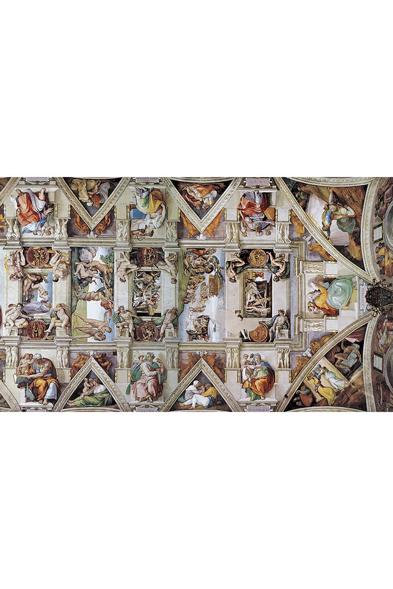 The Sistine Chapel Puzzle, 1000 Pieces, Alternate, color, Multicolored