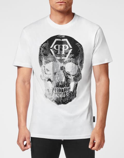 T-Shirt Round Neck Skull Men