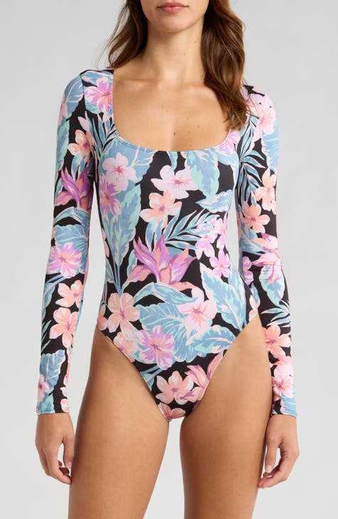 Women s Long Sleeve Swimwear Bathing Suits Nordstrom