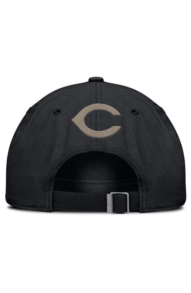 Nike Men's Nike Black Cincinnati Reds Camo Pack Club Adjustable Hat, Alternate, color, Black