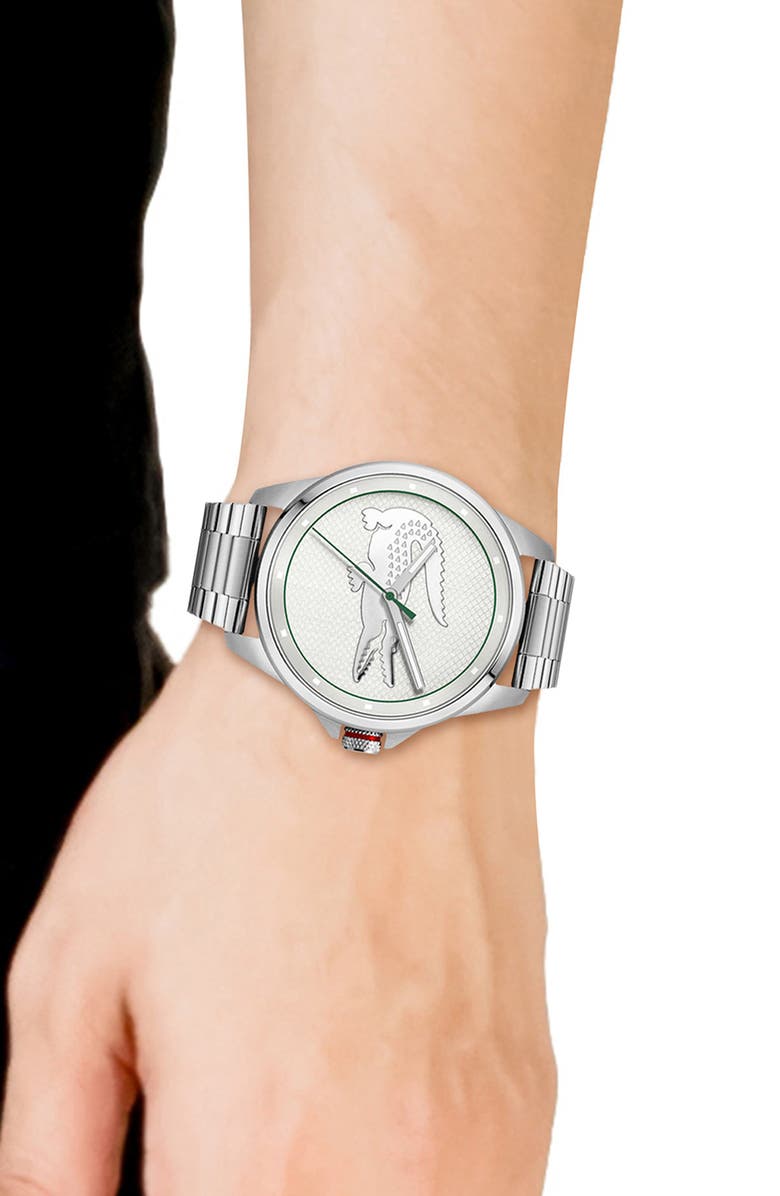 Lacoste Le Croc Bracelet Watch, 43mm, Alternate, color, 