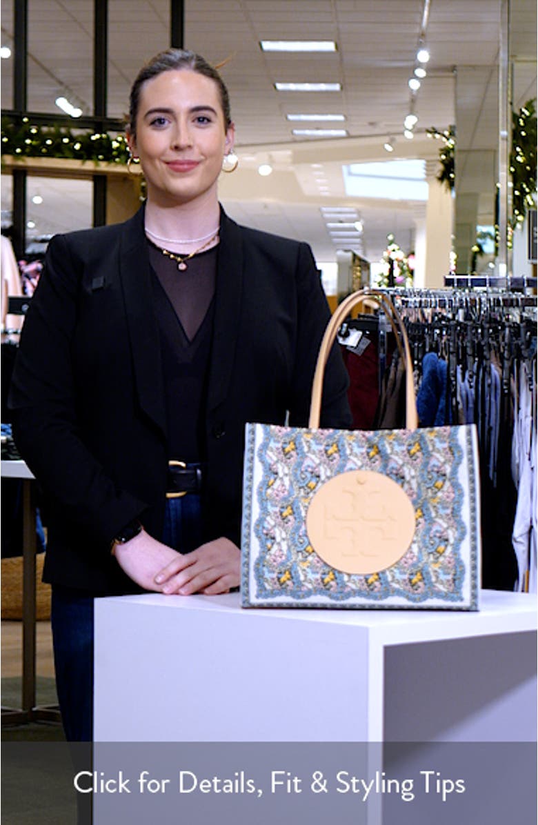 Small Ella Print Tote, sales video thumbnail