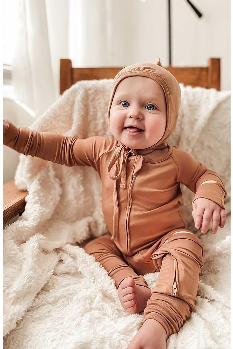 Convertible Romper, Alternate, color, CLAY