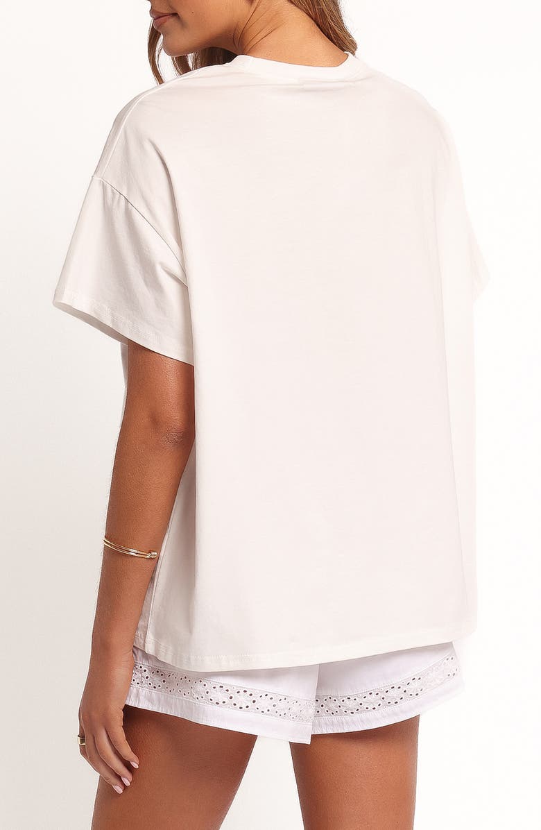 Petal & Pup The Tropics Cotton Graphic T-Shirt, Alternate, color, White