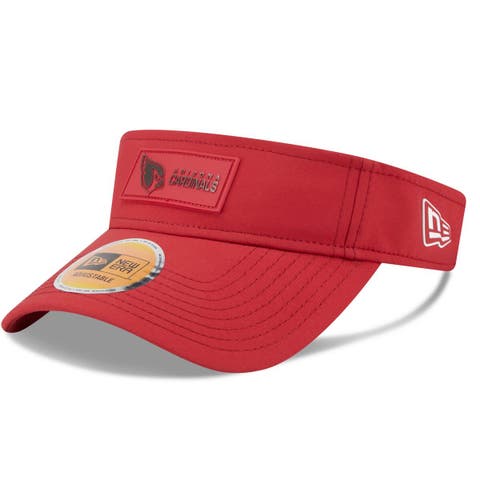 Men's New Era Cardinal Arizona Cardinals 2025 Sideline  Visor