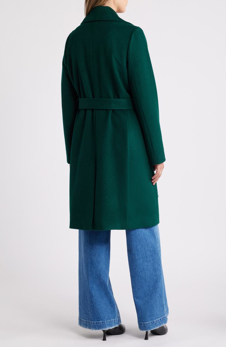 MICHAEL Michael Kors Wool Blend Wrap Coat, Alternate, color, 