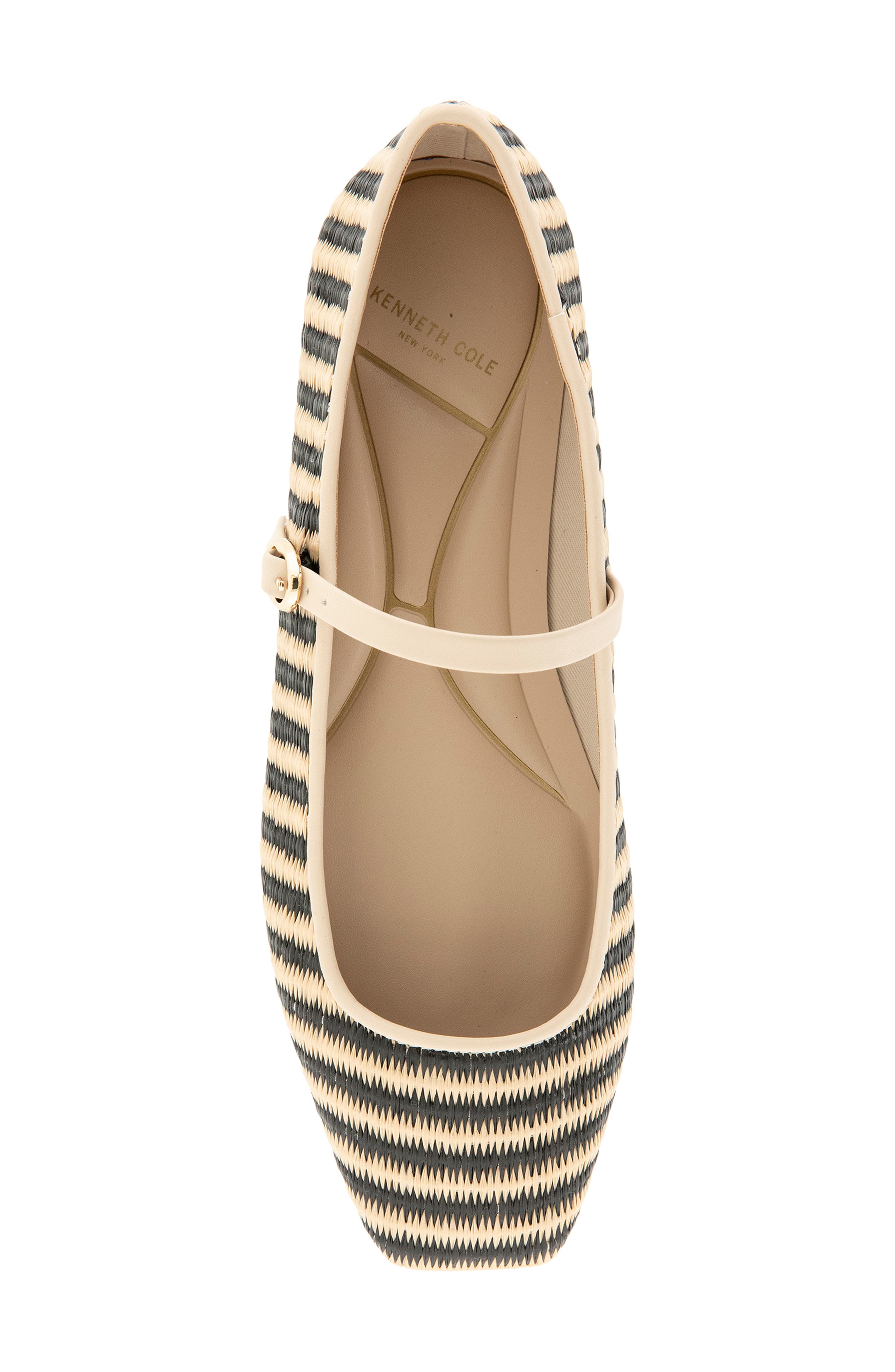 Kenneth Cole Jasper Woven Mary Jane Flat, Alternate, color, 