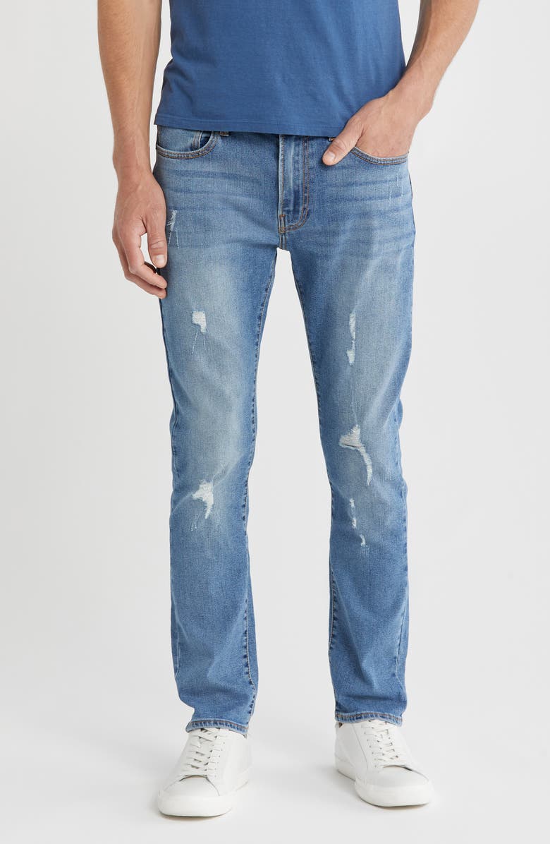 Lucky Brand 410 Athletic Straight Leg Jeans, Main, color, 