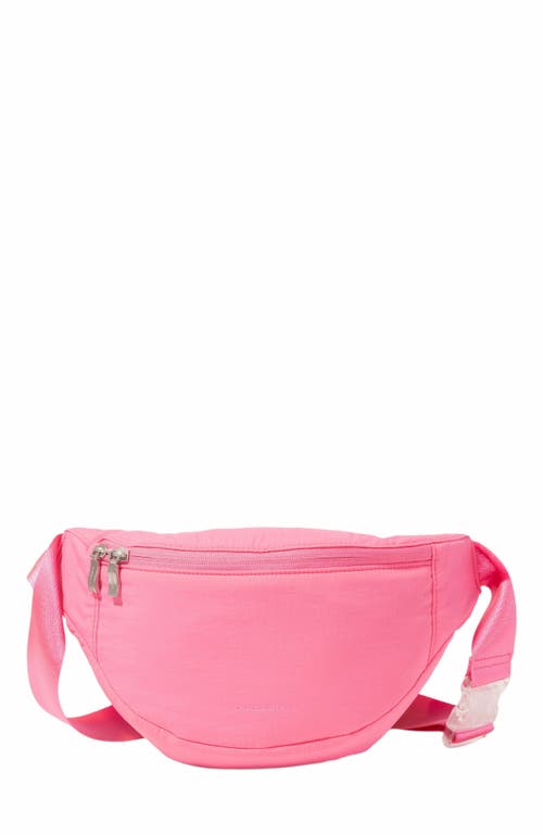 Baggallini Swift Belt Bag Sling In B-lite Bloom Pink
