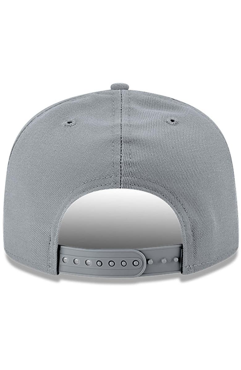 New Era Men's New Era Gray NFL Shield Logo Original Fit 9FIFTY Adjustable Snapback Hat, Alternate, color, 