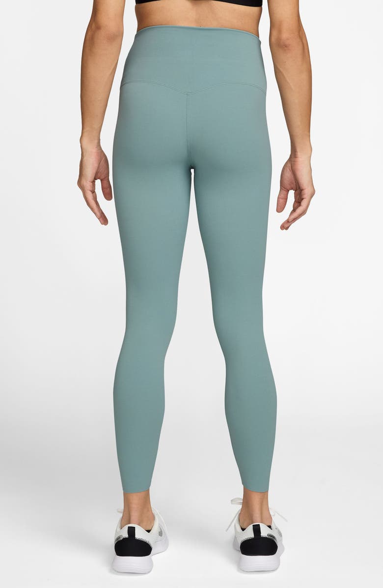 Nike Zenvy Gentle-Support High-Waisted 7/8 Leggings, Alternate, color, Cannon/ Black