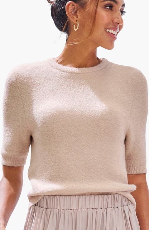 Elbow Length Sleeve Sweater