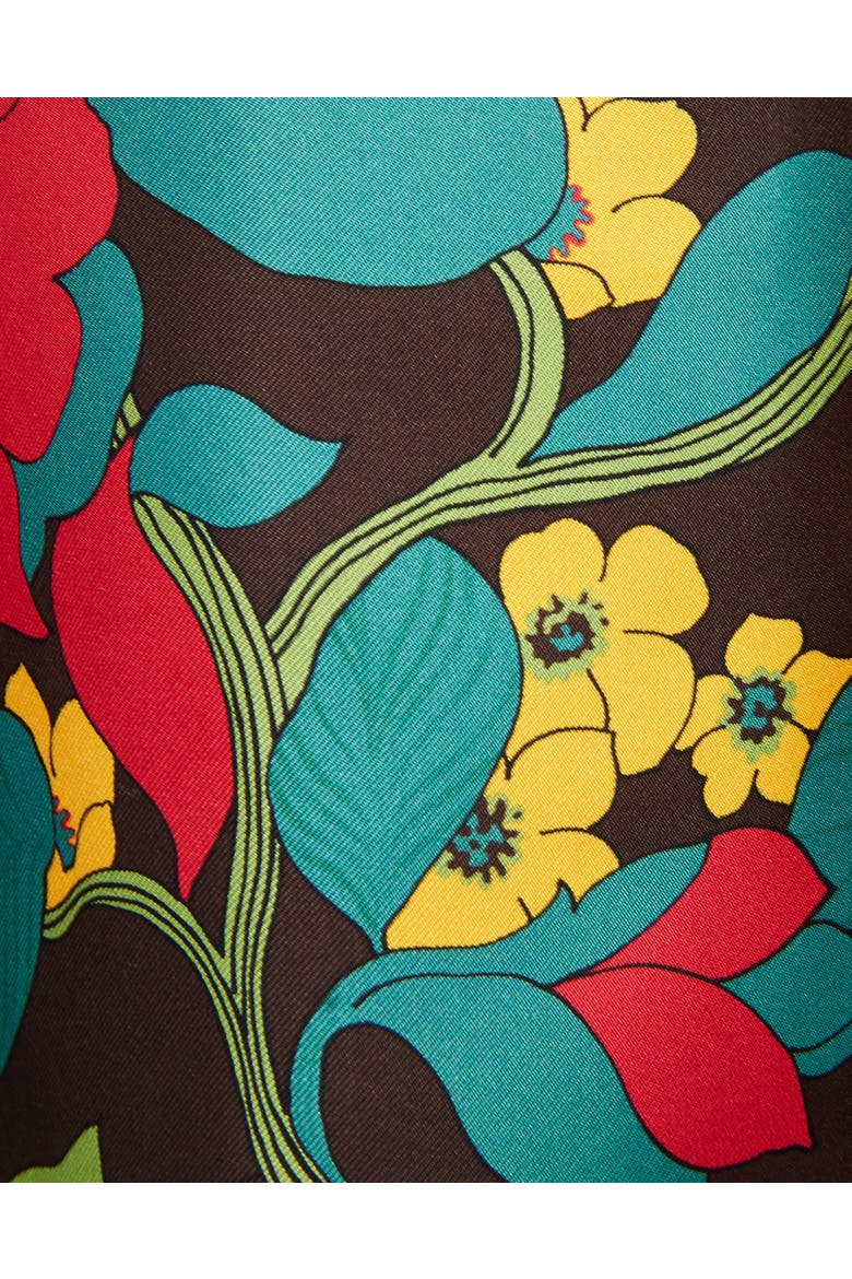 Charming Top Vines Brown, Alternate, color, Vines Brown