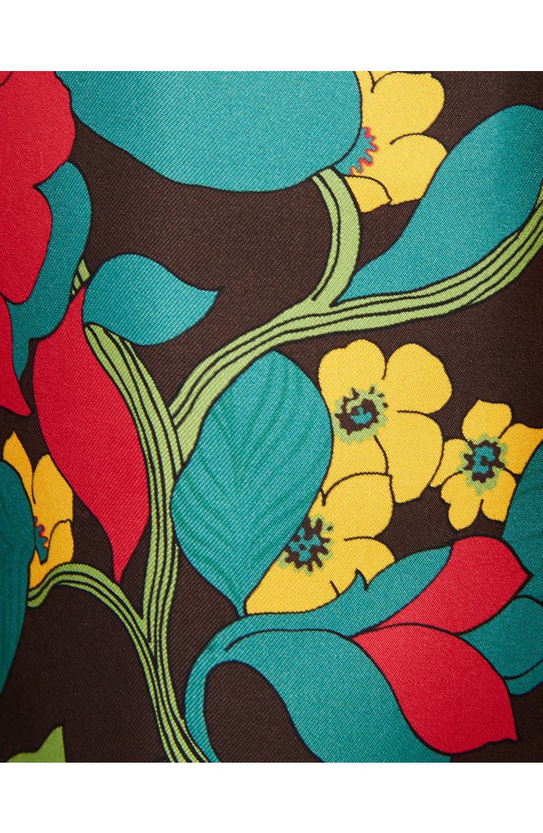 La DoubleJ Charming Top Vines Brown, Alternate, color, Vines Brown
