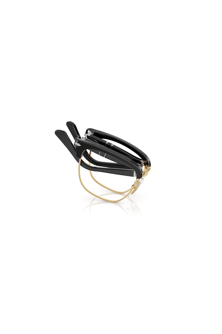 52mm Square optical glasses, Alternate, color, Black