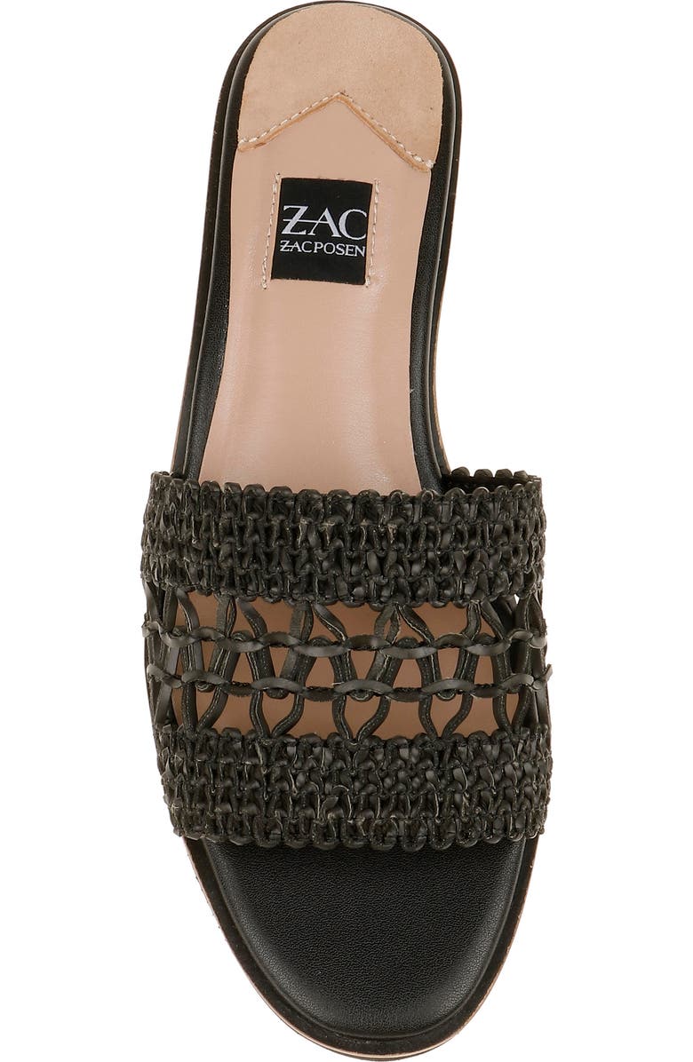 ZAC Zac Posen Sable Wedge Slide Sandal, Alternate, color,