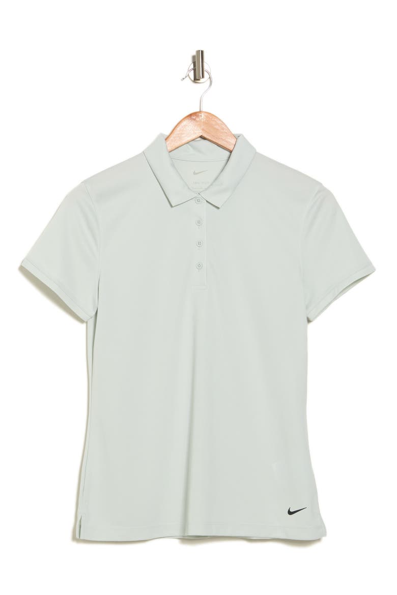 Victory Dri-FIT Polo, Alternate, color, LIGHT SILVER/ BLACK
