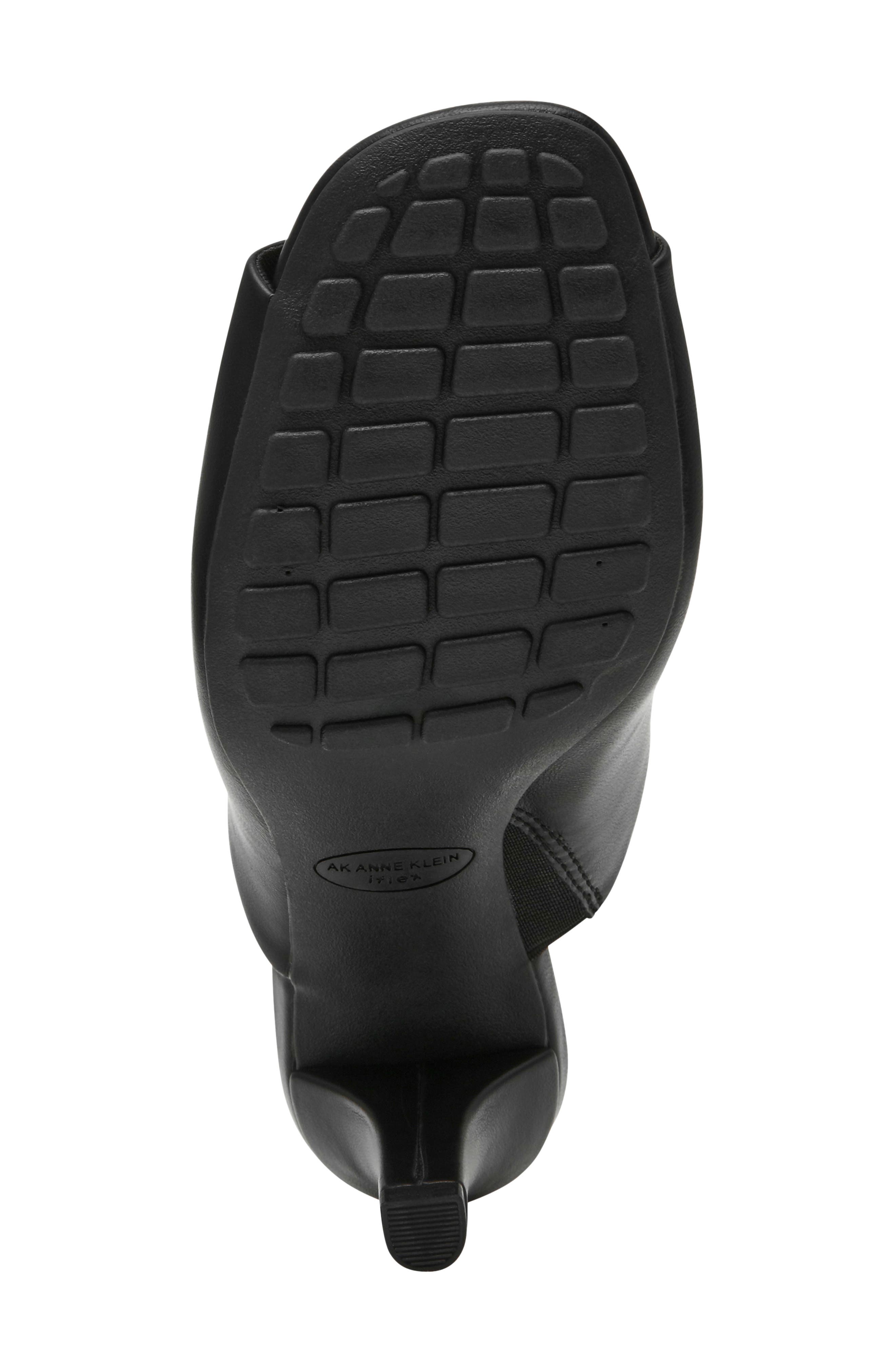 Nasiri Faux Leather Mule, Alternate, color, BLACK PU-SBPU