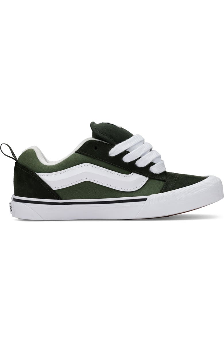 Vans Kids' Knu Skool Sneaker, Main, color, Pine Forest