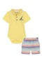 Polo Bodysuit & Shorts Set