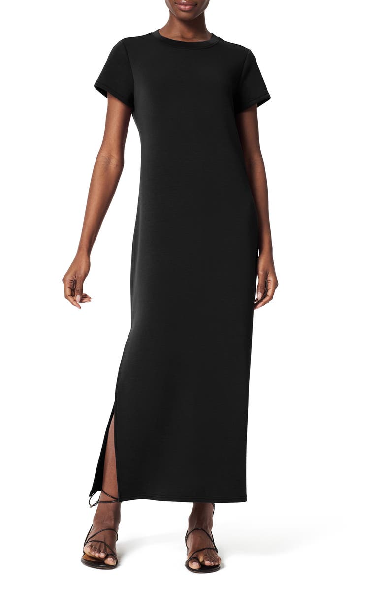 SPANX<sup>®</sup> AirEssentials Stripe Side Slit Maxi Dress, Main, color, 